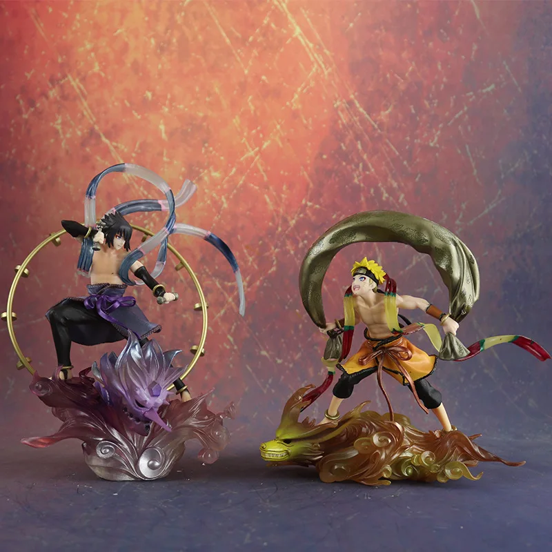 

Naruto Gem Aeolus Naruto Thor Sasuke Shippuden Nine Tail & Amp; Vortex Naruto Garage Kit Model Ornaments