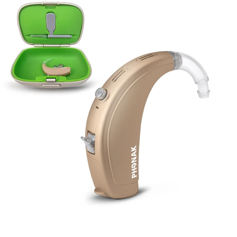 Слуховой аппарат Phonak Baseo с 6/9/12 цифровыми каналами Q5/Q10/Q15 программируемый двойной