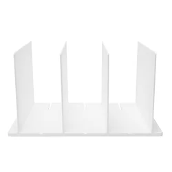 1 Set Closet Separator Shelf Divider Organizer for Bedroom Kitchen Office