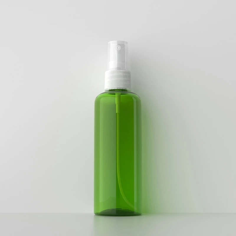 green white 50 pcs 30 шт 100 мл пластиковый спрей-флаконы для парфюма жидкий контейнер походная упаковка, продукция для салона красоты упаковка - Цвет: green white 50 pcs