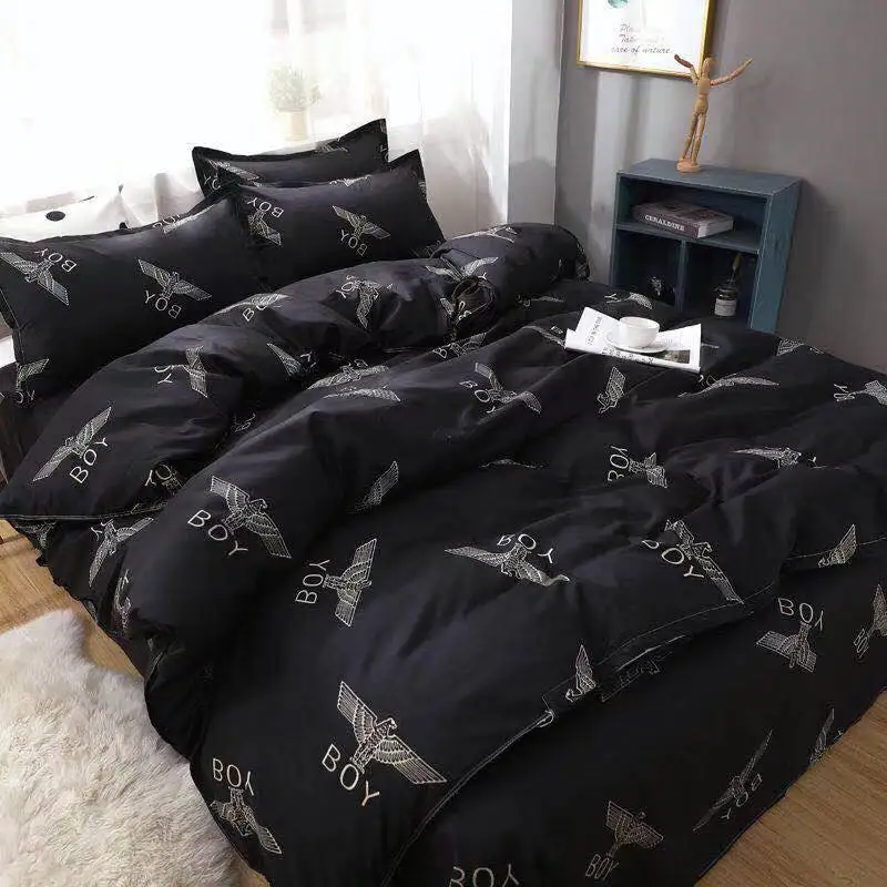 

New Arrival 3pcs Bedding Set Marble Geometric Duvet Cover Sets With Pillowcase Quilt Cover Double sided Bed Linings Bedclothes