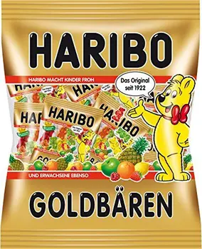 

Haribo Goldbären Mini, Caramelle Gommose alla Frutta, Dolciumi, Sacchetto da 250g