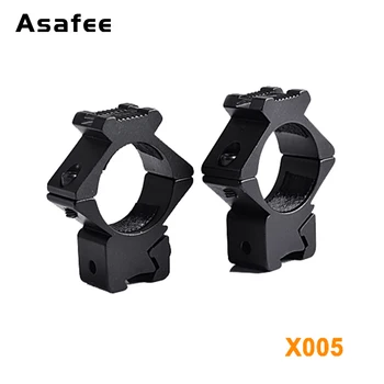

Tactical Barrel Ring Scope bases Sighting Telescope Clamp 1 Pair 25.4MM Gun Mount Hunting Flashlight Torch Laser Sight Holder