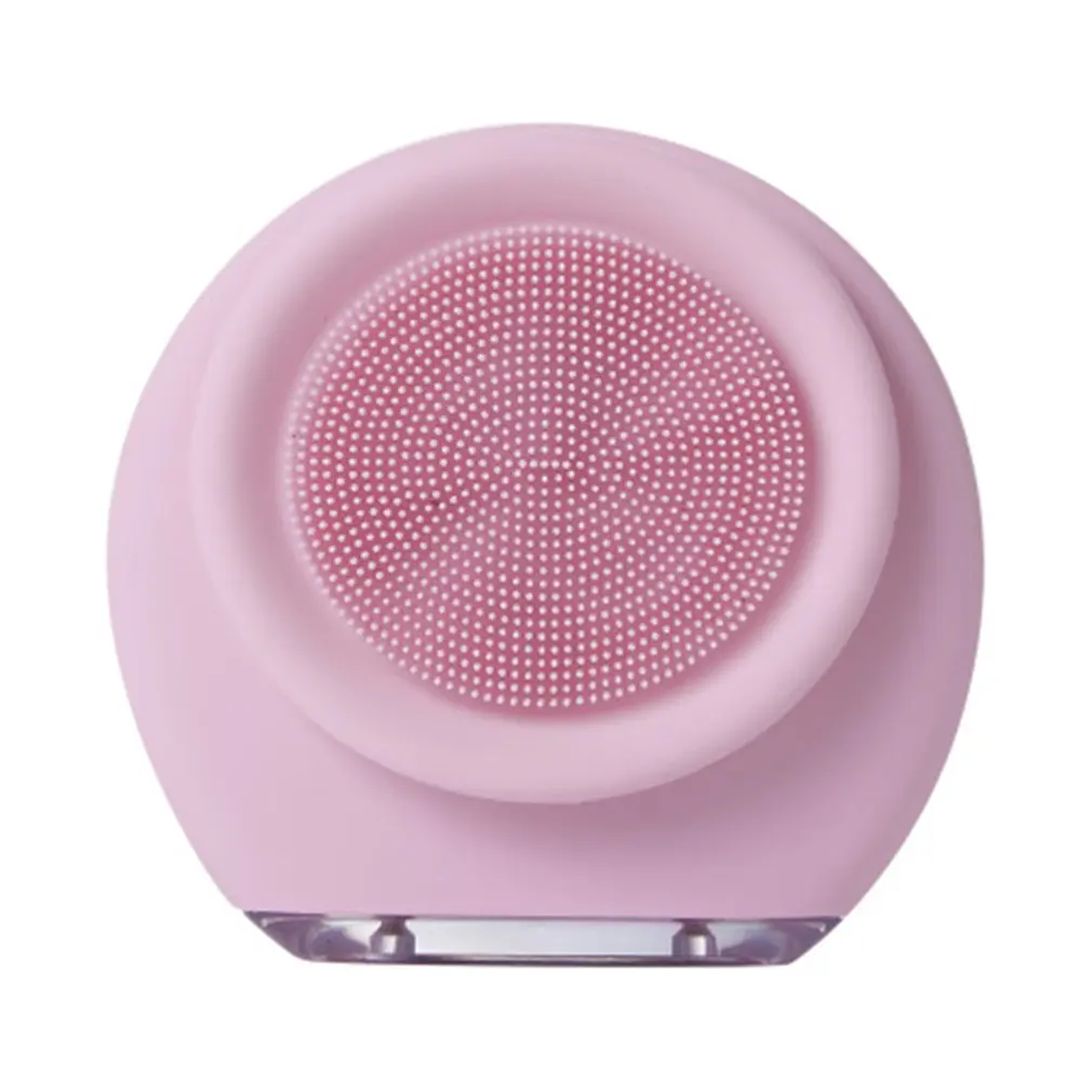

Upgrade Ultra Soft Brush Head Silicone Electric Cleansing Device Usb Ultrasonic Vibration Washing Brush