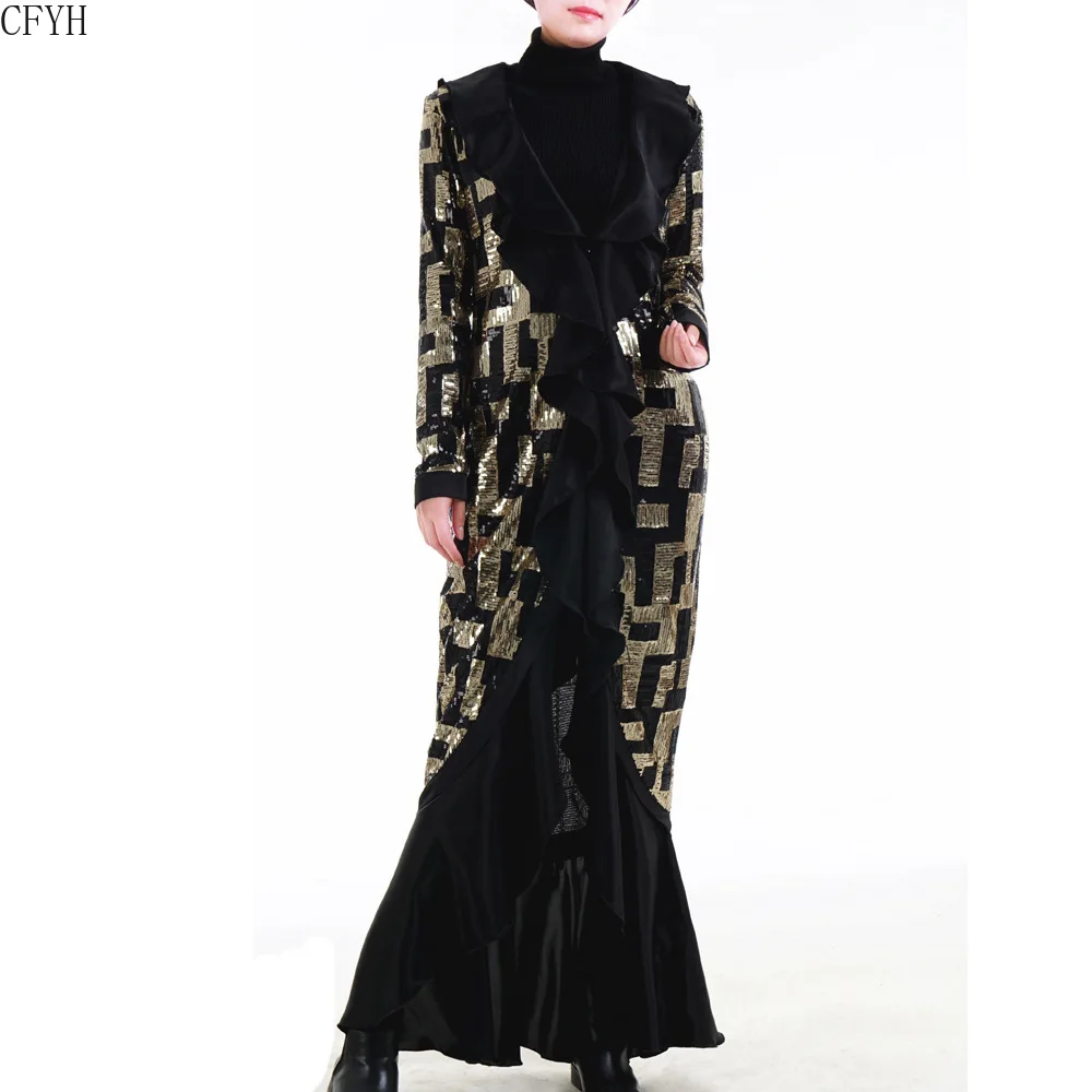 

Sequin Open Abaya Dubai Robe Kimono Cardigan Muslim Hijab Dress Kaftan Islamic Clothing Abayas for Women Ramadan Elbise Caftan