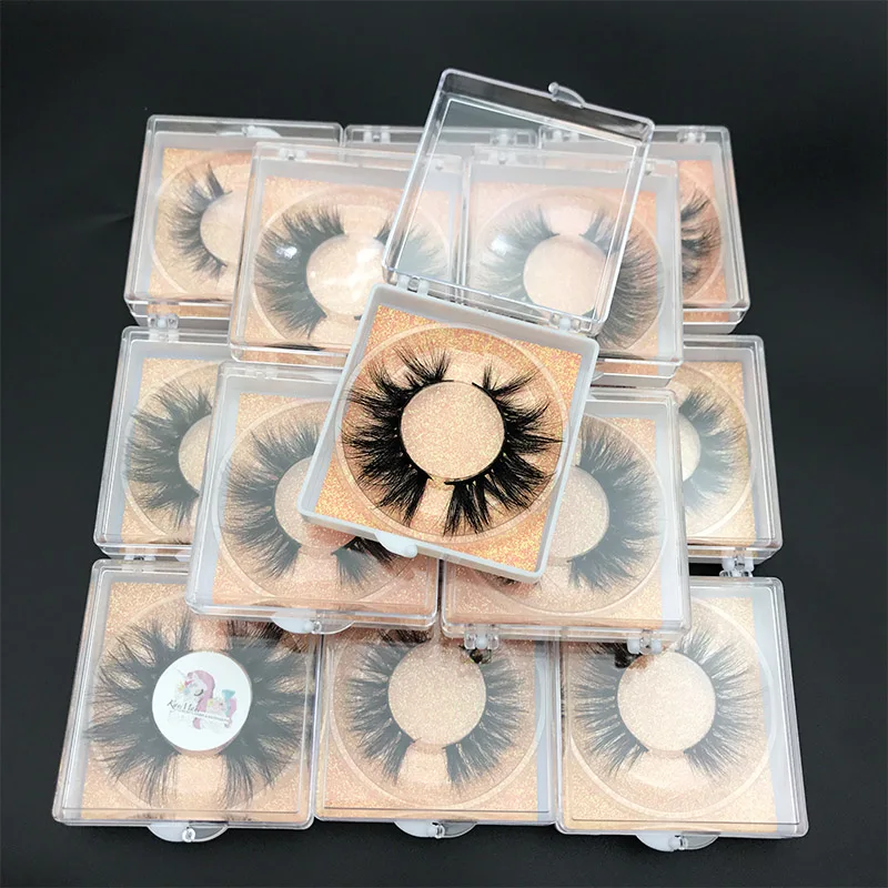 

Custom box MIKIWI 24 Styles 5D soft dramatic Eye lash high volume makeup tools 100% handmade natural thick long false eyelashes
