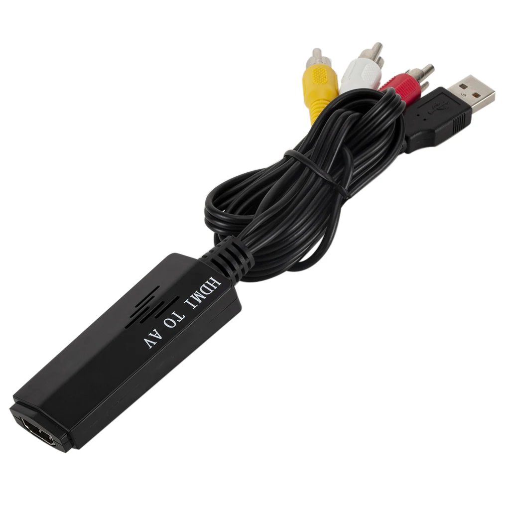 Адаптер HDMI к RCA кабель преобразователя AV порты DVD ТВ коробка Соединительный инструмент запчасти