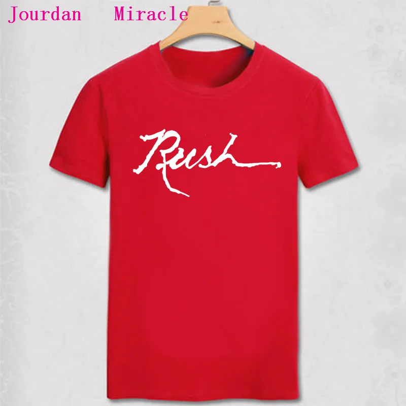 Черная футболка с принтом логотипа Раш новая официальная группа Merch Album Art Design RUSH футболка Классическая хлопковая Футболка с принтом букв Раш