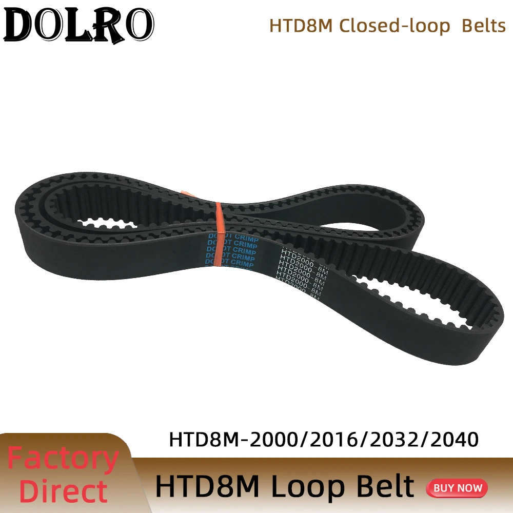 Htd 8m Correia Síncrona c = 2000 2023 2032 2040 Largura 15 20 25 30 40 50 mm Dentes 250 252 254 255 Htd8m Correia Dentada 20008m 20239m