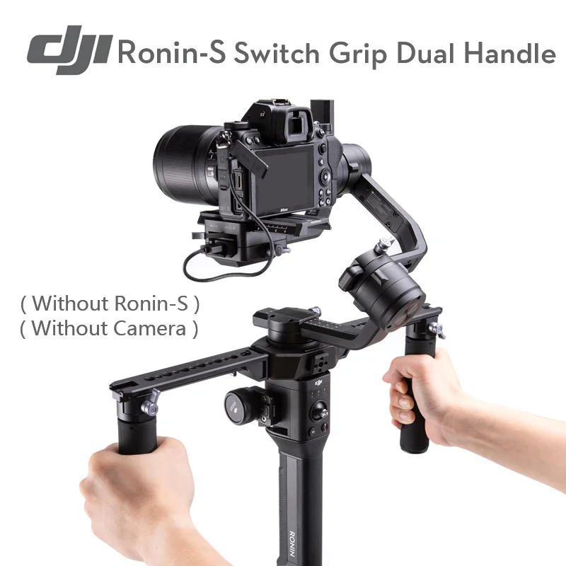 Ronin-S ручка переключателя двойной ручной карданный подвес аксессуар для DJI Ronin S комплект первой необходимости/Стандартный комплект Регулируемые положения ручки