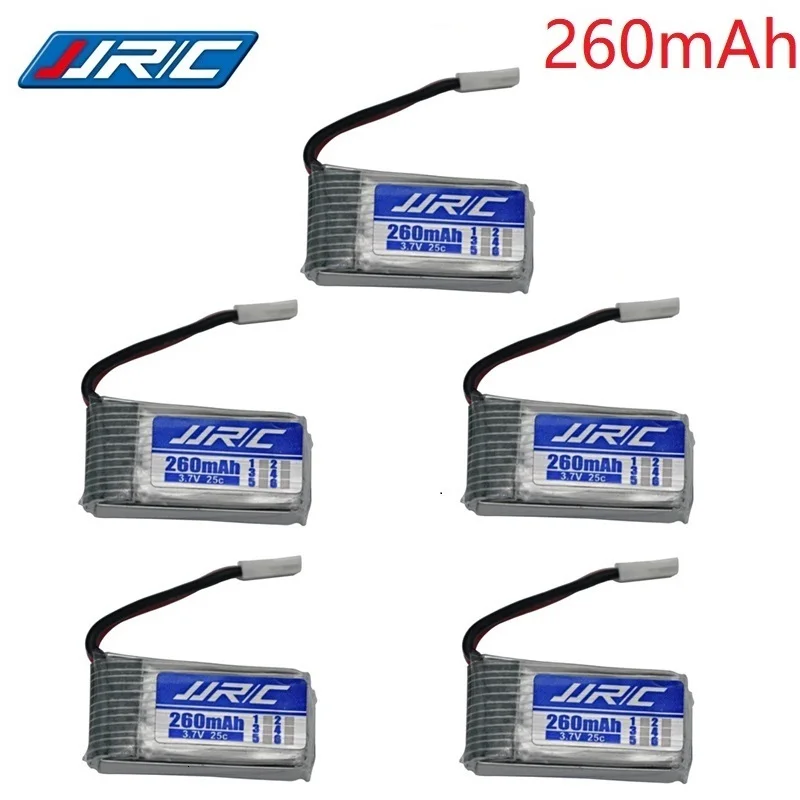 JJRC H8 Оригинальная батарея 3 7 в 260 мАч Lipo для Mini RC Quadcopter drone оптом 5 шт. батарея|Детали
