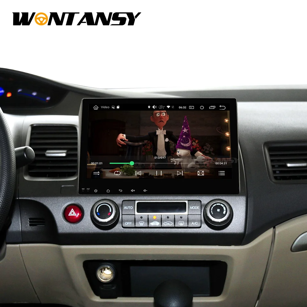 PX30 android 9 0 автомобильный dvd gps плеер для honda civic 2006 2011 с радио навигацией поддержка
