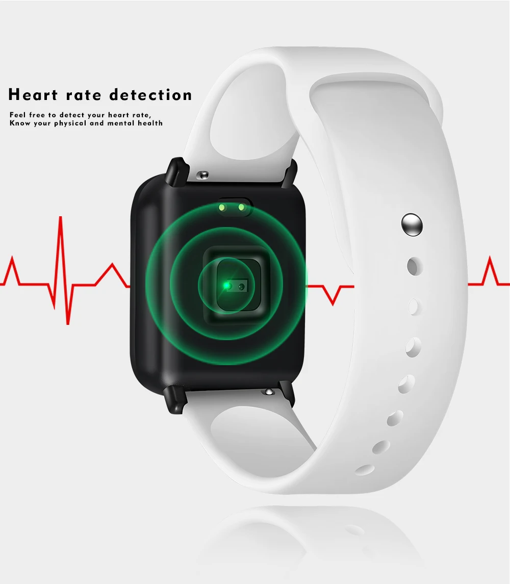 Woman Smart watches Waterproof Sports For Iphone phone Smartwatch Heart Rate Monitor Blood Pressure Functions For kid and Men