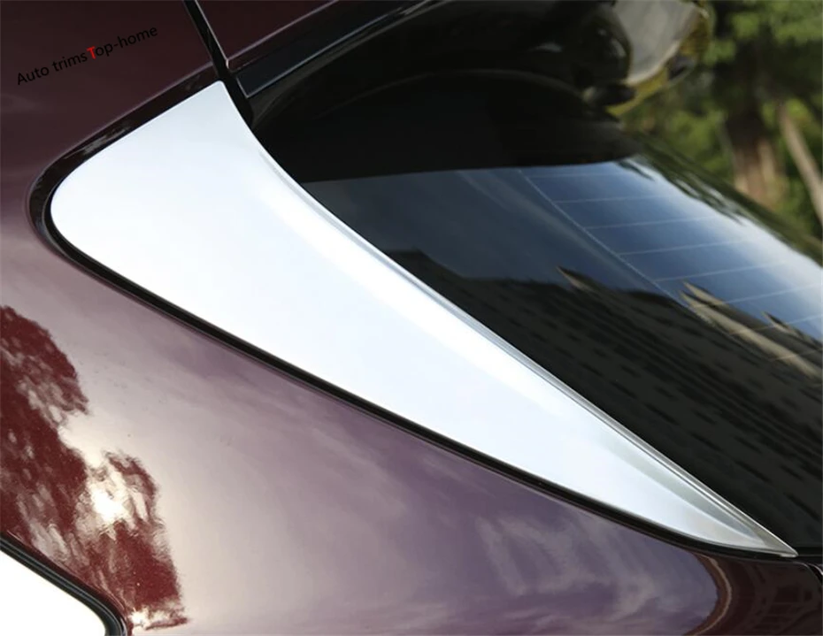 Yimaautotrim накладка на заднее стекло Боковая дверь Задние окна отделка полоса подходит для Infiniti QX50- внешний хромированный стиль