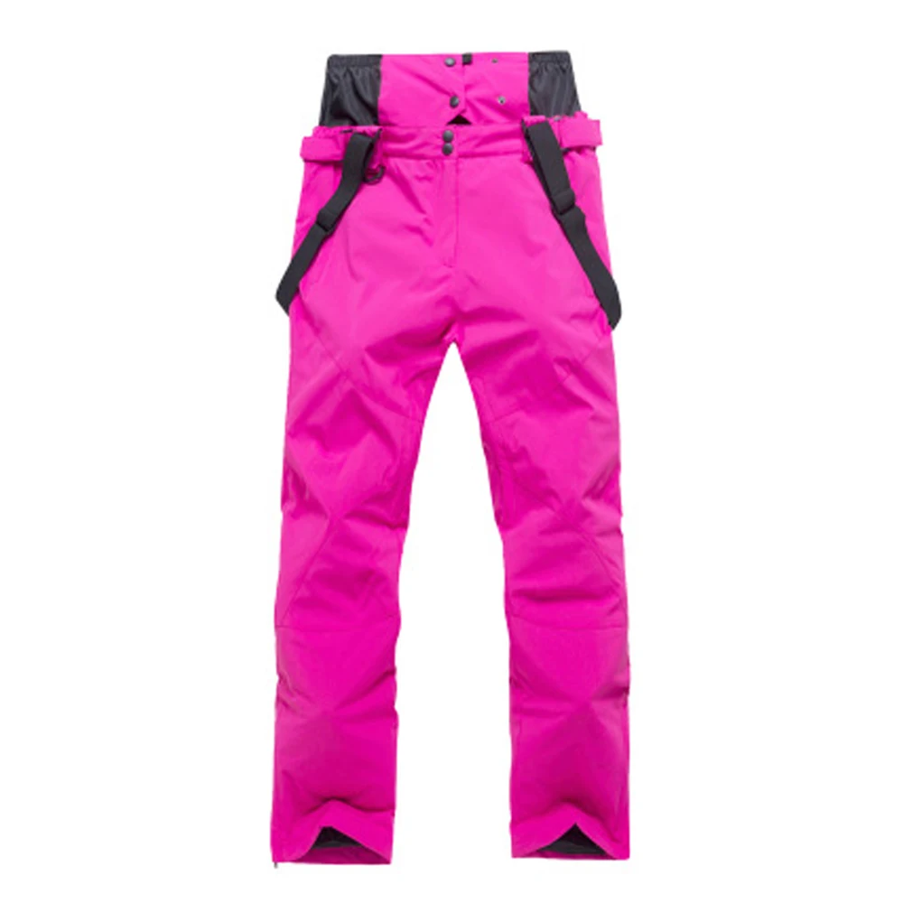 Durable Windproof Outdoor Sport Ski 3 Color Polyester Anti Fog Riding Strapless Pants Ski Pants Disassemble Freely Cotton