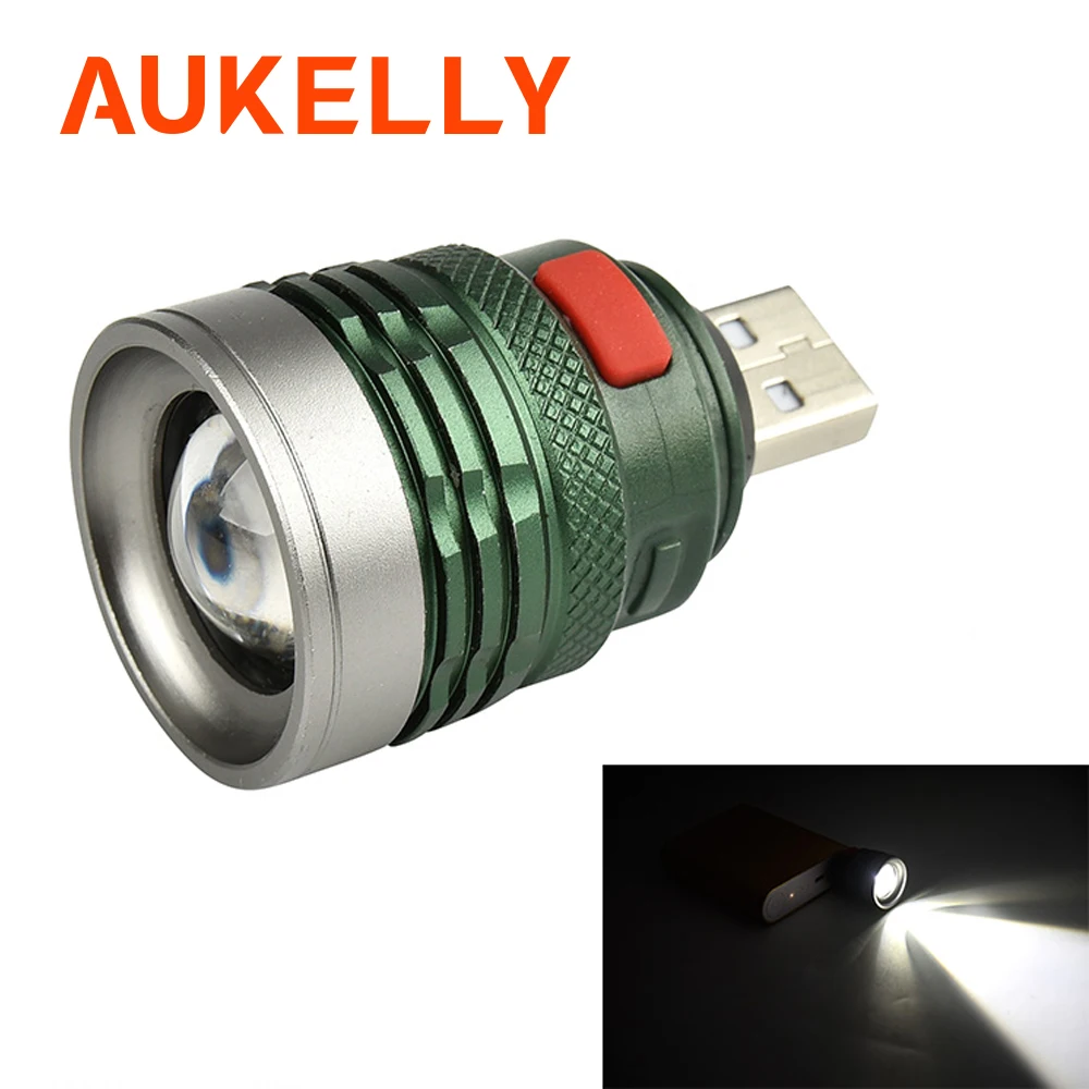 

USB Portable Charging Lantern Computer Light 3-Mode Reading Lamp USB interface Mini Flash Light Q5 Linterna Torch emergency Lamp