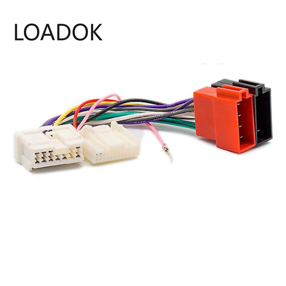 

Car Stereo Radio ISO Wiring Harness Connector Adaptor Cable for RENAULT Logan, Sandero, Duster 2012+ for DACIA 2011+