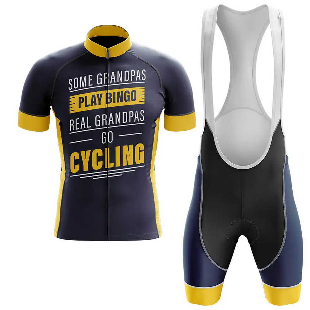 

2022 Real Grandpa Summer Cycling Jersey Set Maillot Ropa Ciclismo Cycling Bicycle Clothing MTB Bike Clothes Uniform Cycling Set