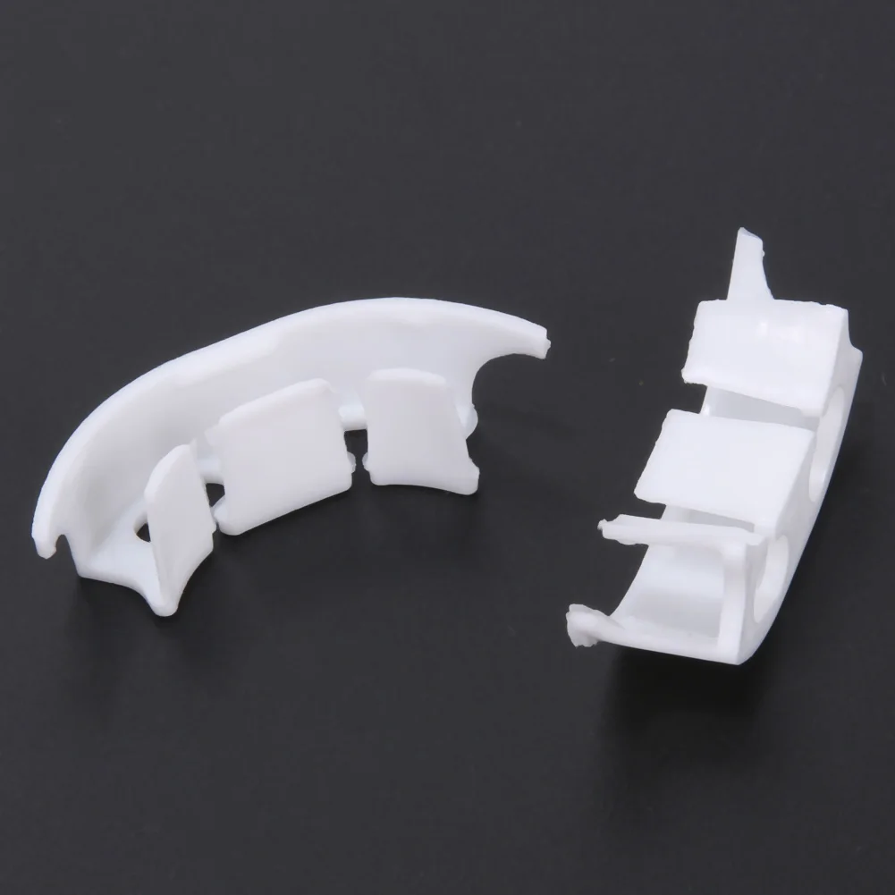 

4cm Plastic 100pcs Clips White Plant Stem Support Clip Plastic 1.57 Inch 100pcs Set Vegetable Fruit Clamp