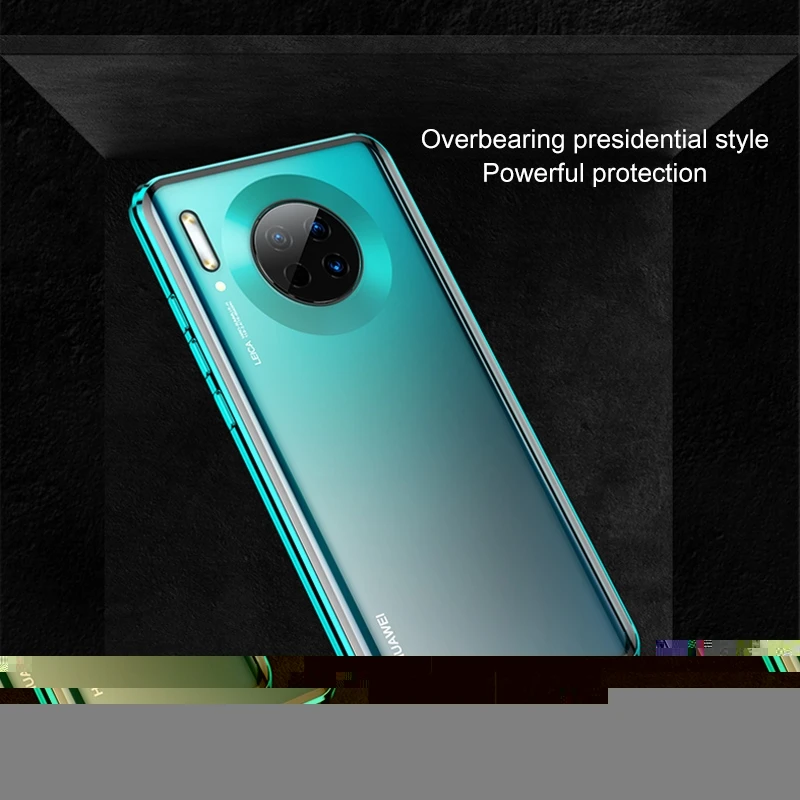 Benks для huawei mate 30 mate 30 Pro Телефон металл+ закаленное стекло полное покрытие защитный чехол