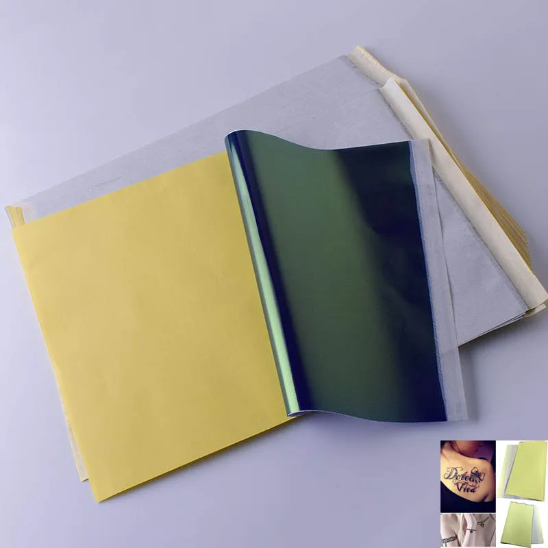 5/20 шт. трафарет для татуировок переносная бумага термокопировальная поставки