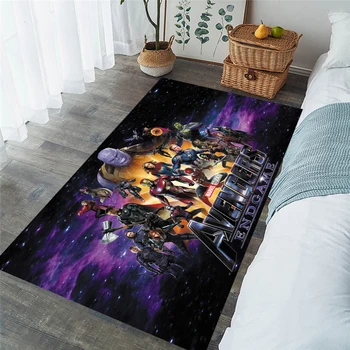 

New Superman/Batman/US Captain/The Avenger Thick Carpet Mat for Living Room Doormat Flannel Print Bedroom Non-slip Floor Rug 010