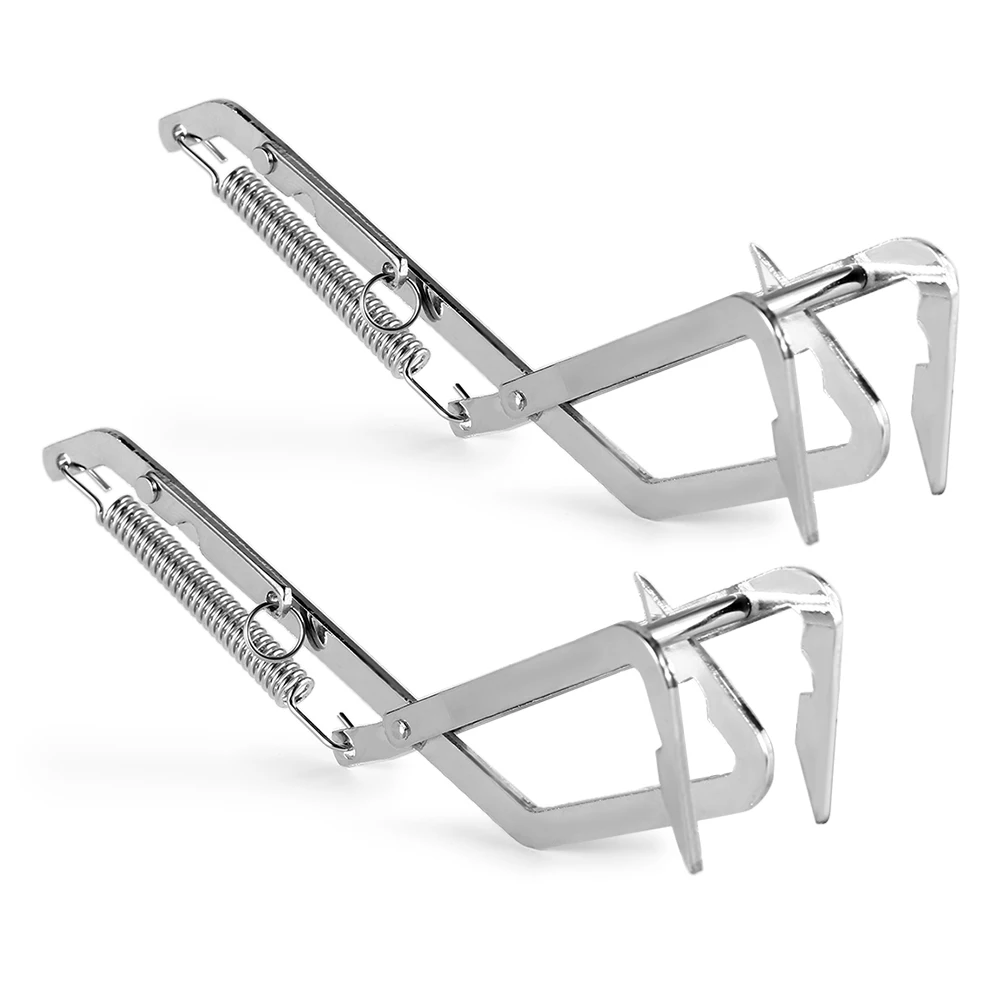 3Pcs Crab Grabbers Pike Traps Lures Fishing Traps Pike Fishing Hooks Crab Grabbing Tool Clamps - Цвет: 2 pcs