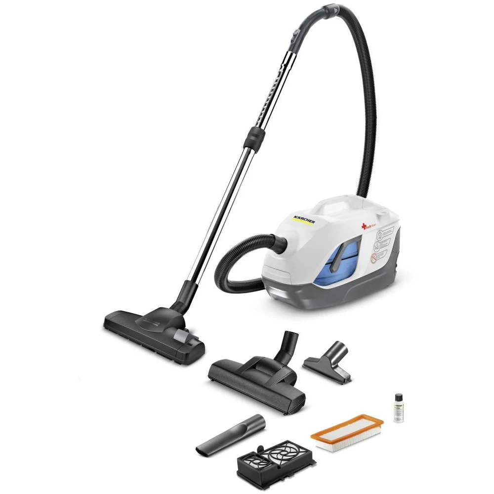 Пылесос Karcher DS 6 Premium Mediclean 650Вт белый