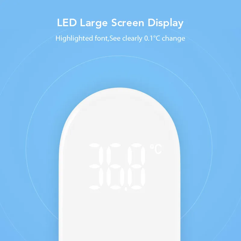 Xiaomi Mijia умный термометр iHealth светодиодный Бесконтактный цифровой инфракрасный термометр для тела лба для всех
