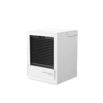 

Automatic Shaking Head Cooling Fan Air Conditioner Household Mini Cooler Spray Electric Fan Silent Desktop Small Fan