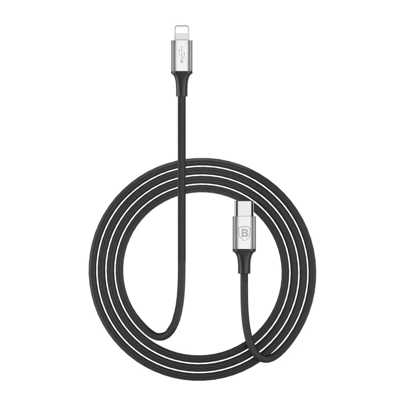 Baseus USB Type C to Lightning USB Cable Fast Data Charger Type-C Cable For iPhone 11 Pro Xs Max Xr X 8 7 Plus Macbook Air Pro