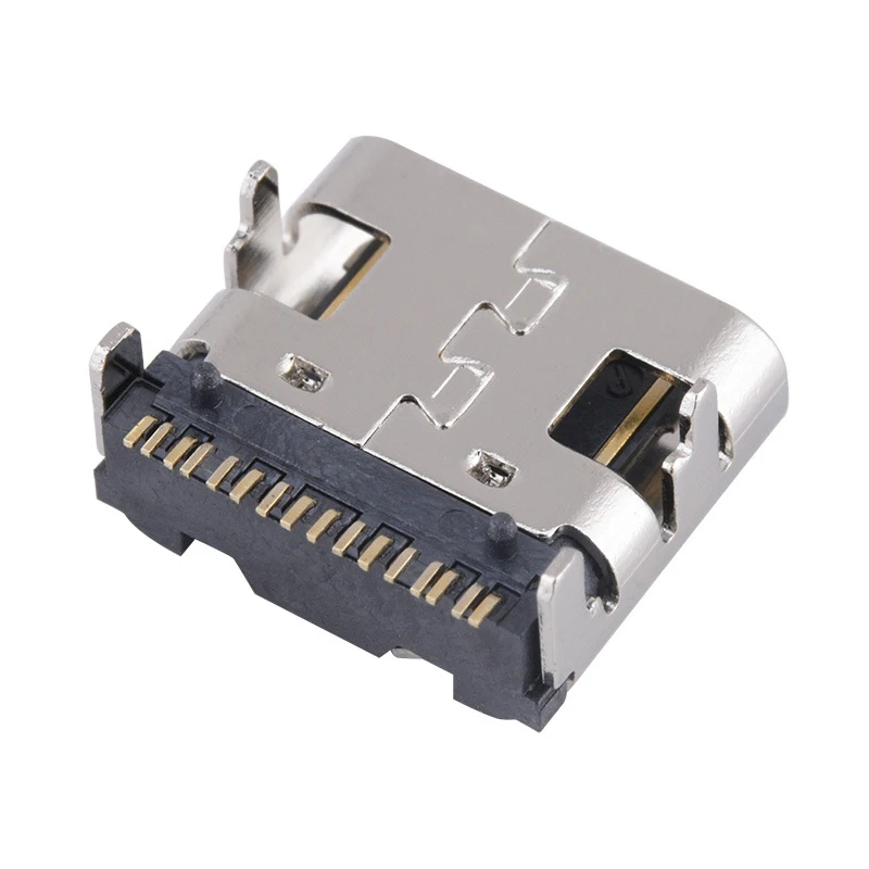 16P SMD USB-3.1 Type-C Female Socket 16Pin Connector For HD Data Transmission 