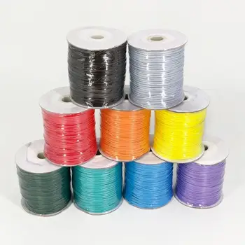 

8pcs/lot Durable Polyester Leather Sewing Waxed Thread Cord for DIY Handicraft Tool Hand Wax Stitching Repair Cord 260m 150D 1mm