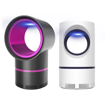 

Efficient Mosquito Killer Light USB No Noise No Raadiation Pest Control Lamp Round Photocatalyst mosquito repellent Home NEW