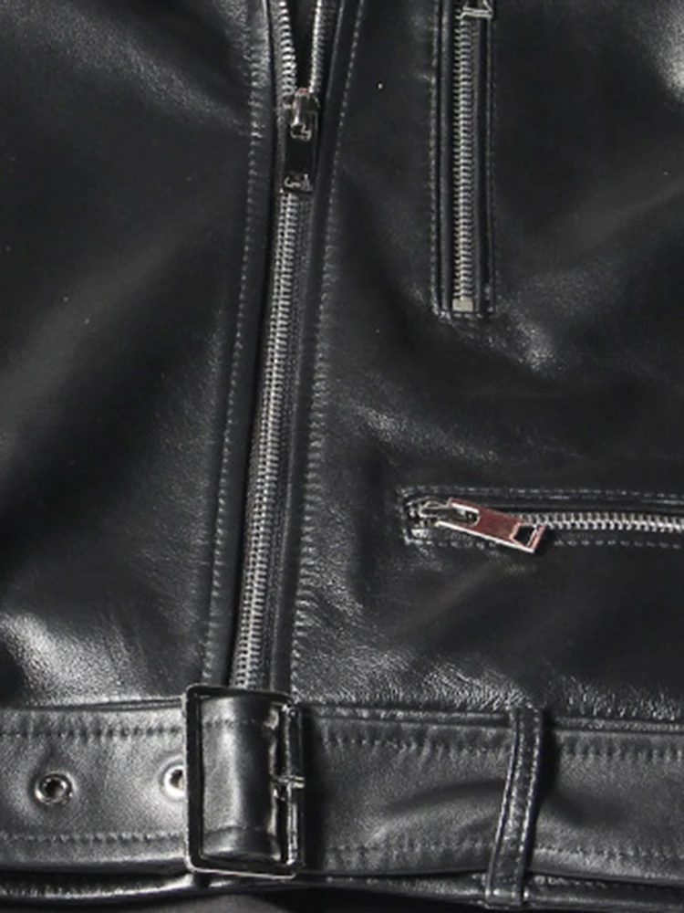 Leather Jacket Ripped|women's Faux Leather Biker Jacket