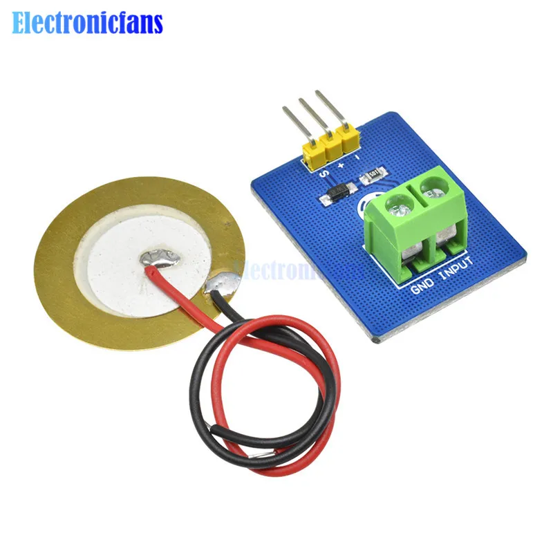 Керамический пьезо модуль датчика вибрации аналоговый контроллер электронные компоненты Поставки датчик DIY KIT 3,3 V/5 V для Arduino UNO R3