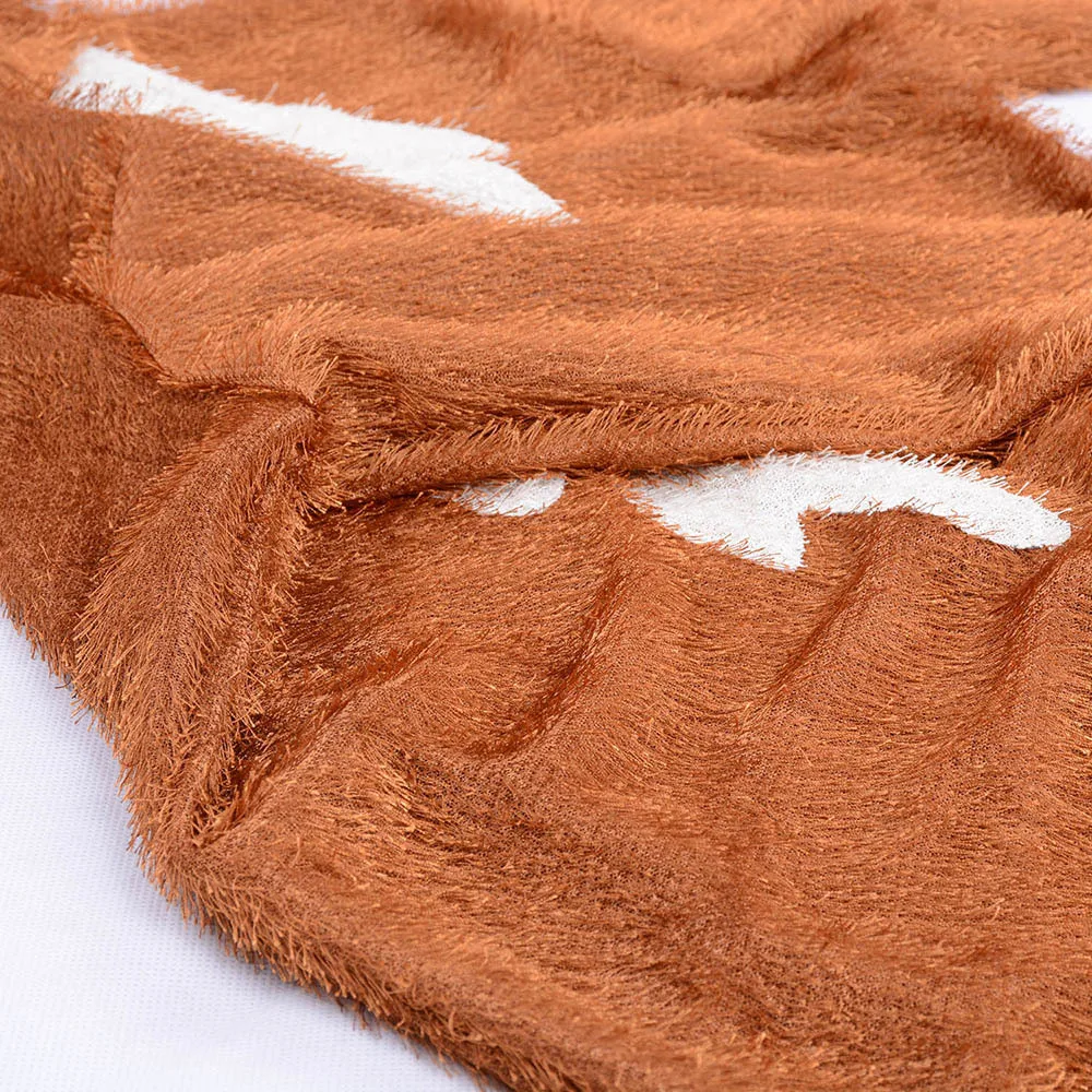 80cm-190cm Adults Kids Fox Cosplay Costumes for Hallowen Party Parent-child Show Animals Jumpsuit