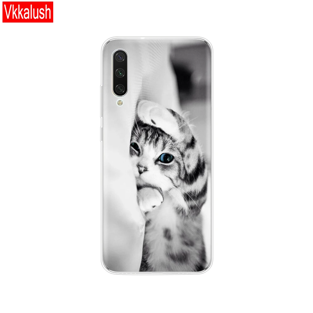 Силиконовый чехол для Xiaomi mi A3, чехол с полной защитой, мягкая задняя крышка из ТПУ, чехол для телефона s для Xio mi A3, бампер, чехол - Цвет: 11060