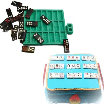 

Chinese Pai Gow Paigow Tiles Game Dice Epoxy Resin Mold Dominoes Game Fun Mold