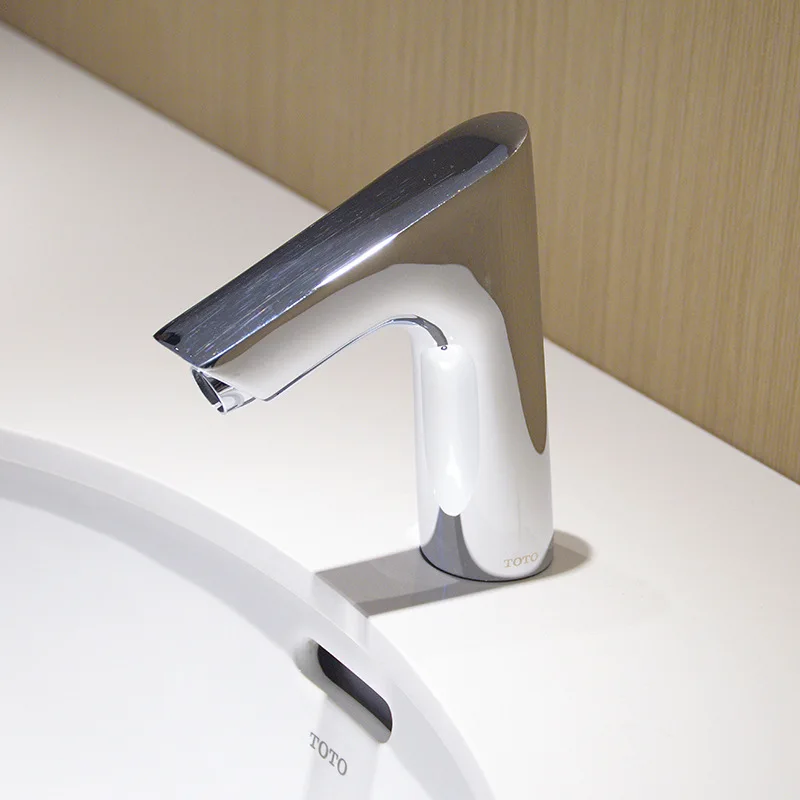 Basin Faucets Sensor Automatic Bathroom Sink Faucet Touchless Inductive Electric Toilet Wash Mixer Water Tap | Обустройство дома