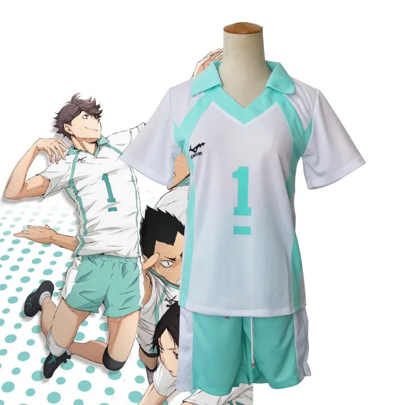 Трикотажный костюм для косплея Haikyuu Kageyama Tobio Aoba Johsai Koushi Sugawara Oikawa Tooru | Тематическая