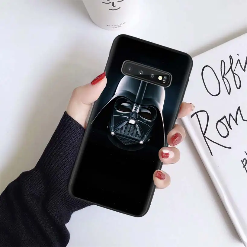BS176-8 Чехол Star Wars для samsung Galaxy S10+ Plus Lite Note 10 9 8 S9 S8 J4 J6+ Plus S7 S6 черный чехол для телефона - Цвет: BS176-8