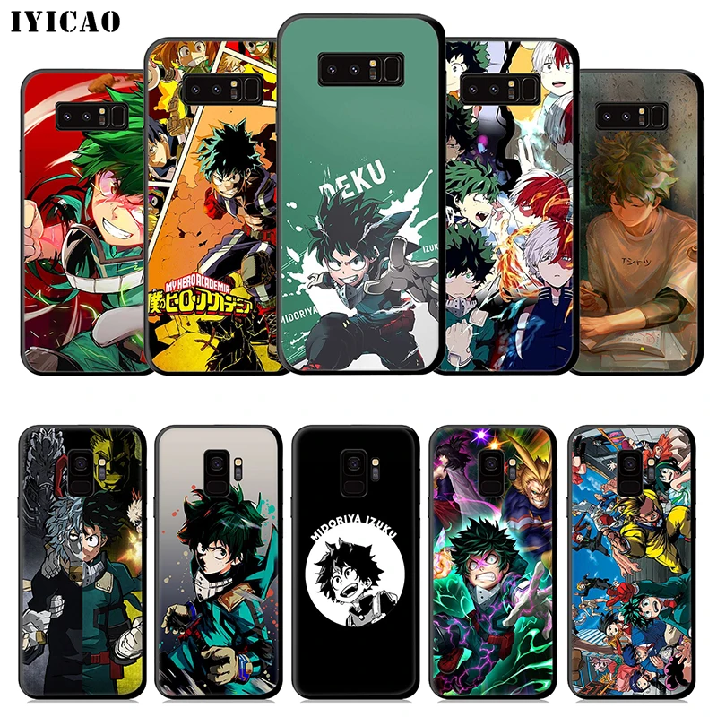 IYICAO My Hero Academy аниме мягкий чехол для samsung Galaxy S10e S10 S9 S8 Plus S6 S7 Edge Note 10 9 8 TPU |