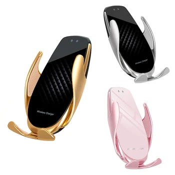

15W Car Wireless Qi Quick Charge Phone Holder 360° Universal Automatic