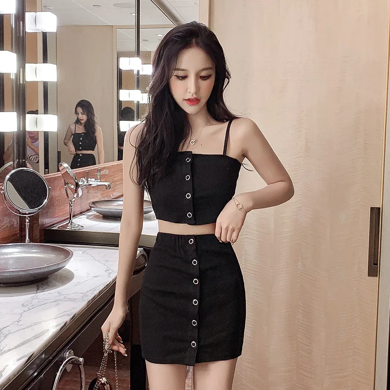 

Goddess Fashion Set Tube Top Graceful Elegant-Online Celebrity Two-Piece Set WOMEN'S Dress 2019 New Style Summer Women's Fashion