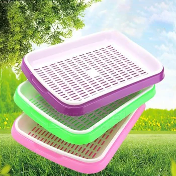 

Plactic Planting Tray Nursery Breathable Water-saving PP Seed Sprouter
