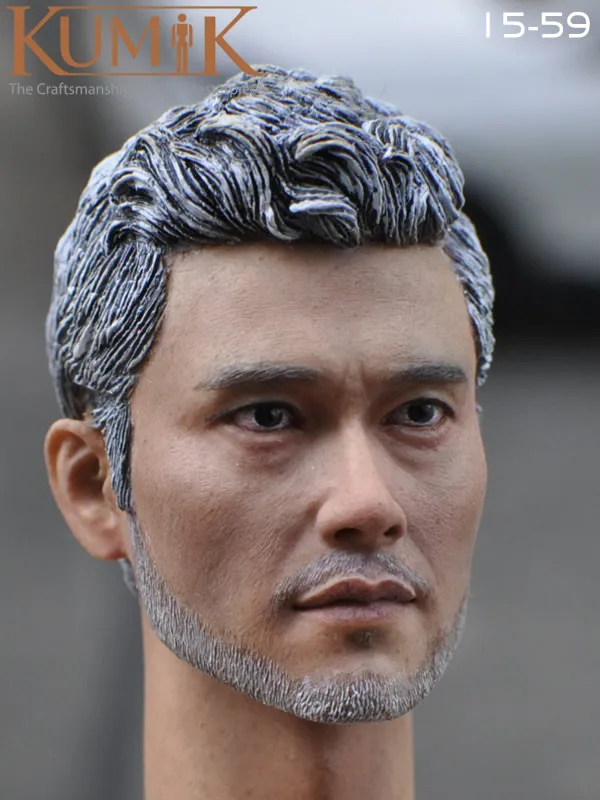 1:6 аксессуары для кукол-фигурок Lee Byung hun, X-men, проф. X, Росомаха, в возрасте Logan head sculpt для 1" куклы-фигурки. A0503