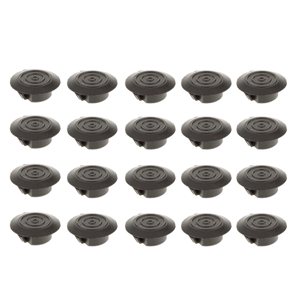 20pcs Nylon Rocker Panel Moulding Retainer Clip For GM Toyota Pontiac Vibe