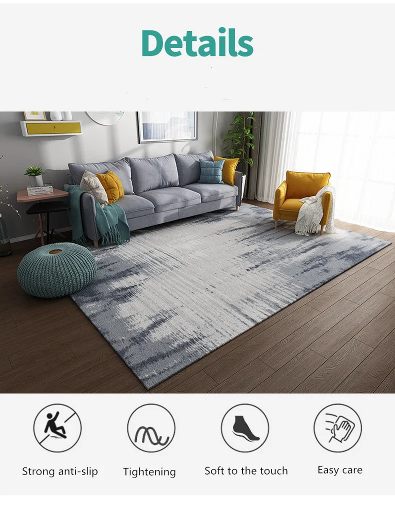 1 nordic carpet abstract Ink modern Simple (2)