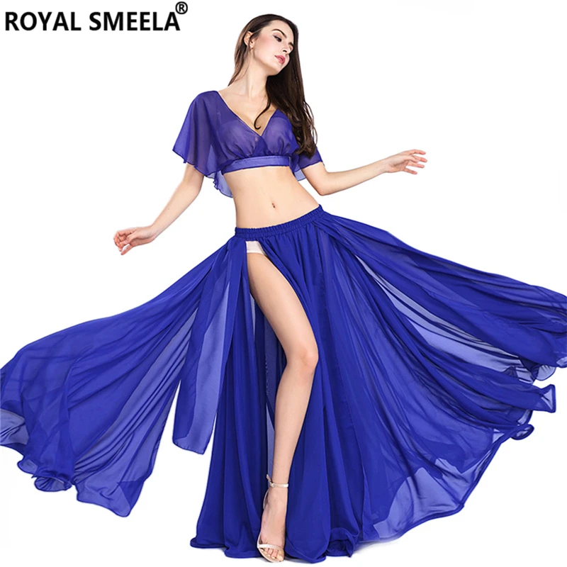 Hot Sale Free Shipping New Women's belly dance set costume belly dancing clothes sexy fashion girl bellydance Chiffon Top skirts